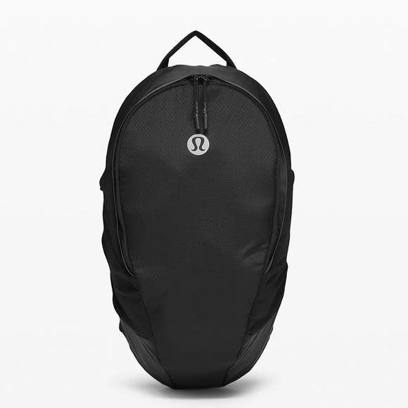 New LULULEMON Fast & Free Backpack Black Silver